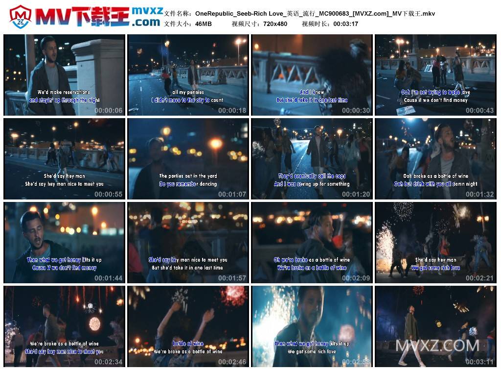 OneRepublic_Seeb-Rich Love_英语_流行_MC900683